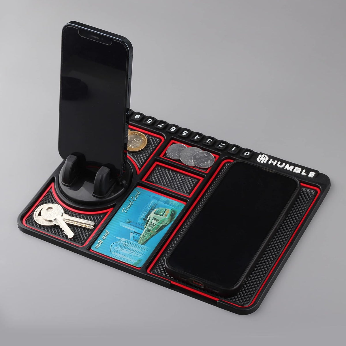 Rubber Car Dashboard Phone Mat with 360 Degree