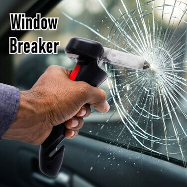 5-in-1 Car Support Handle with Window Breaker