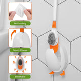 Duck Shape Silicone Bathroom Toilet Brush