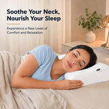 Memory Foam Solid Orthopaedic Pillow White