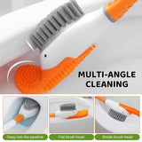Duck Shape Silicone Bathroom Toilet Brush