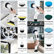 9 in 1 Electric Spin Scrubber