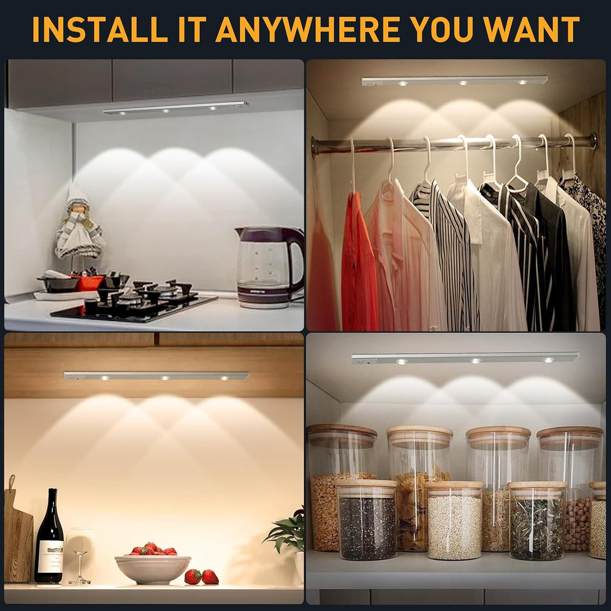 Motion Sensor Cabinet Light