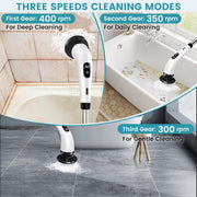 9 in 1 Electric Spin Scrubber