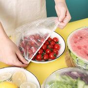 Disposable Food Covers Elastic Plastic Lids