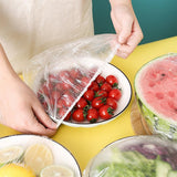 Disposable Food Covers Elastic Plastic Lids