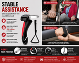 5-in-1 Car Support Handle with Window Breaker