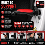5-in-1 Car Support Handle with Window Breaker