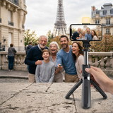 Foldable Tripod Selfie Stick with Bluetooth Remote Control